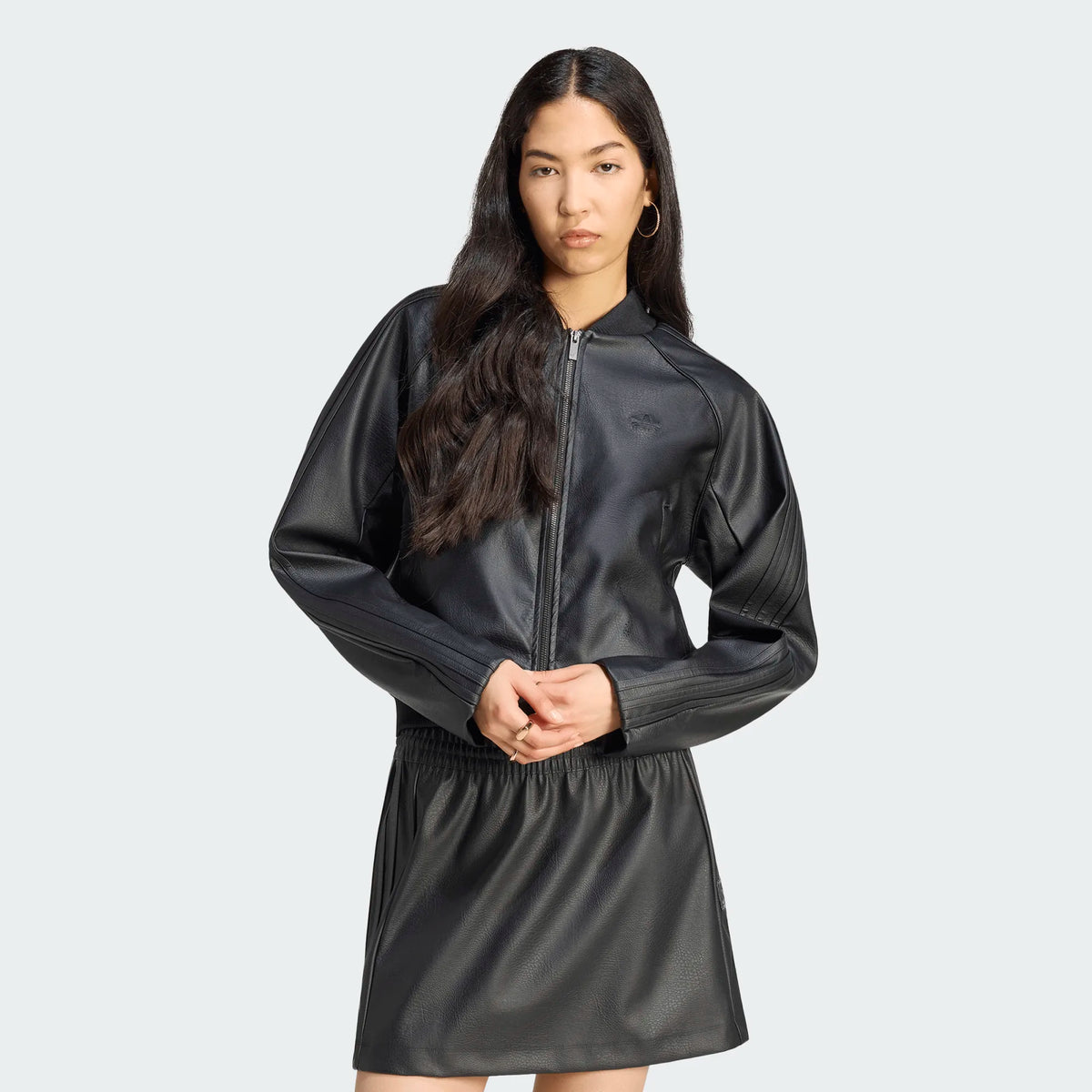 ADIDAS ORIGINALS - PLEATHER SST TRACKTOP