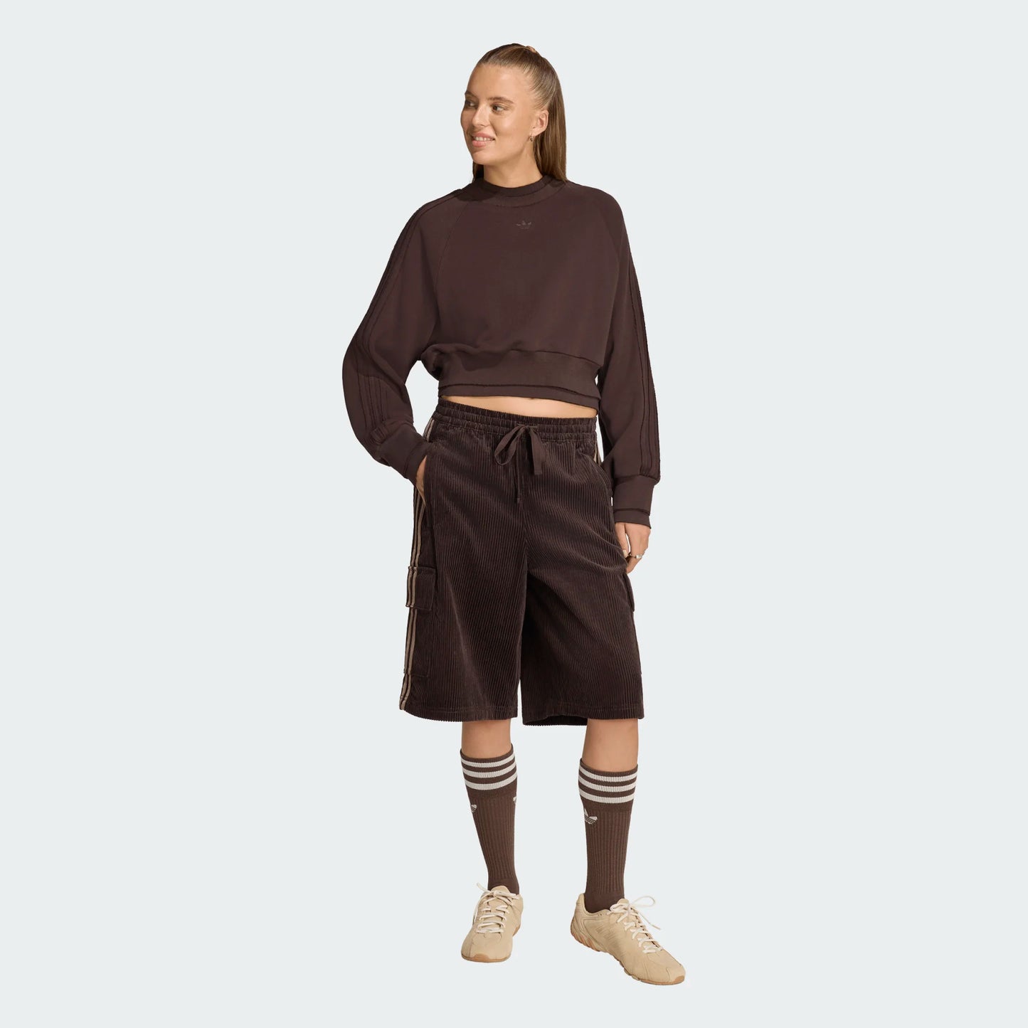 ADIDAS ORIGINALS - WINTERIZED DOUBLE CREW SWEATSHIRT