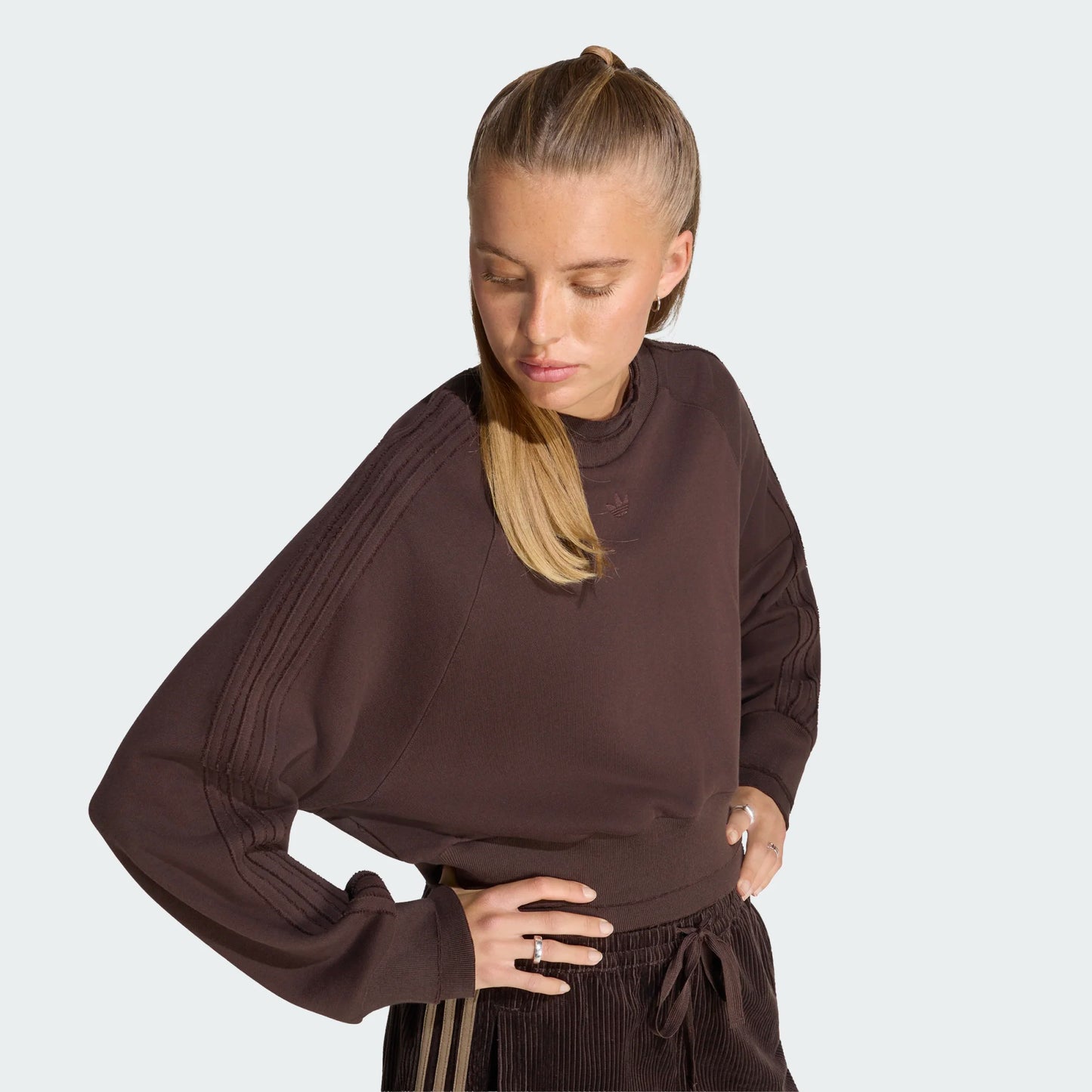 ADIDAS ORIGINALS - WINTERIZED DOUBLE CREW SWEATSHIRT