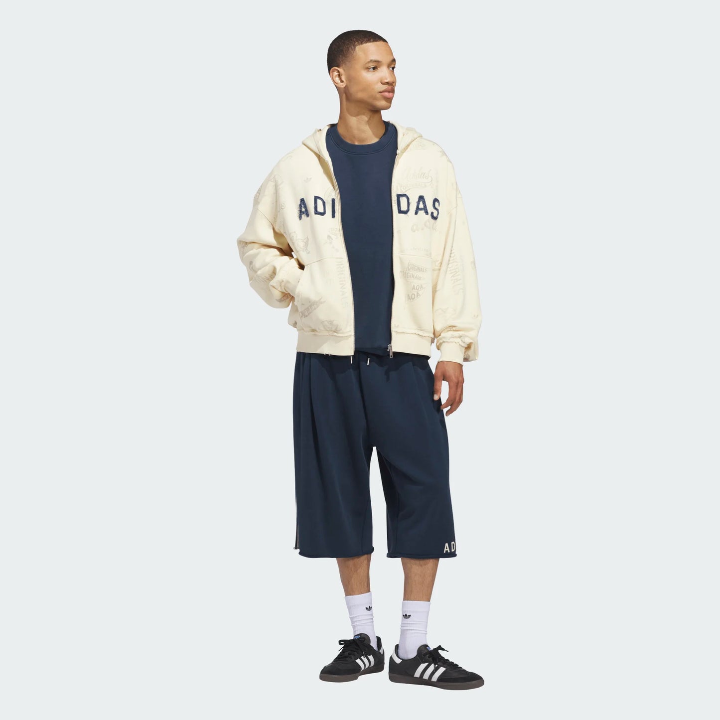 ADIDAS ORIGINALS - AOA FULL ZIP HOODIE