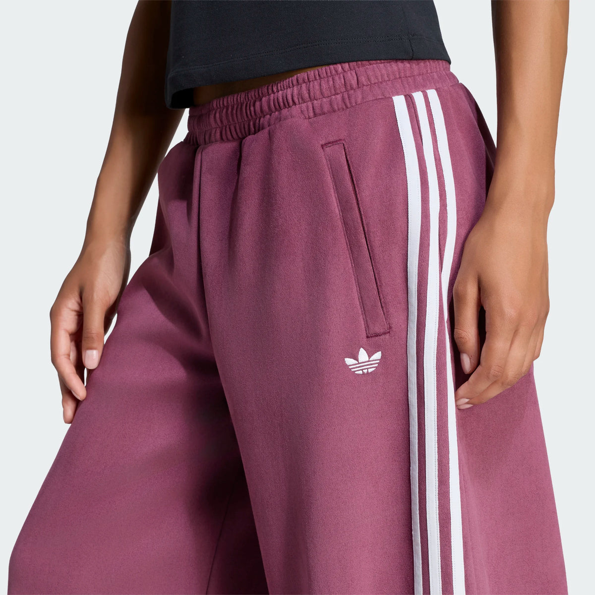 ADIDAS ORIGINALS - FAUX SUEDE TRACK PANT