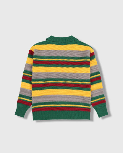 PLEASURES - COOPER POLO SWEATER