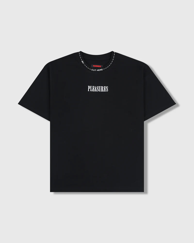 PLEASURES - CUT HERE HEAVYWEIGHT SHIRT