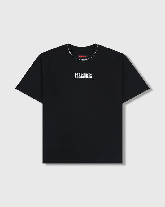 PLEASURES - CUT HERE HEAVYWEIGHT SHIRT