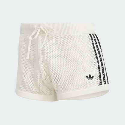 ADIDAS ORIGINALS - KNITTED CROCHET SHORTS