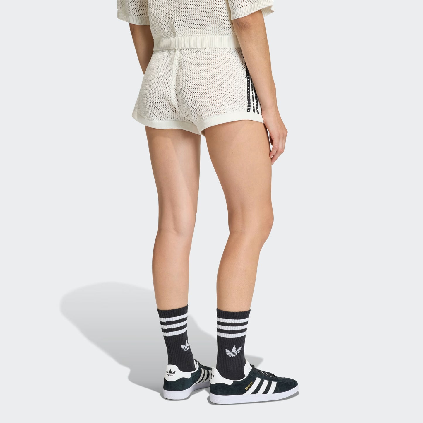 ADIDAS ORIGINALS - KNITTED CROCHET SHORTS