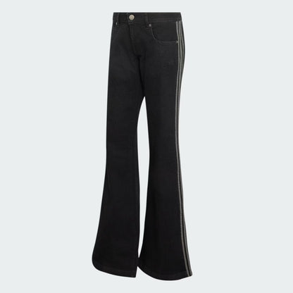 ADIDAS ORIGINALS - SST LOW RISE FLARED LEG DENIM PANT