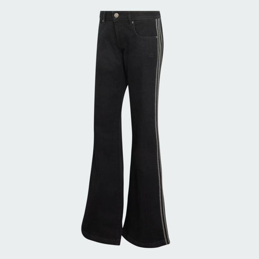 ADIDAS ORIGINALS - SST LOW RISE FLARED LEG DENIM PANT