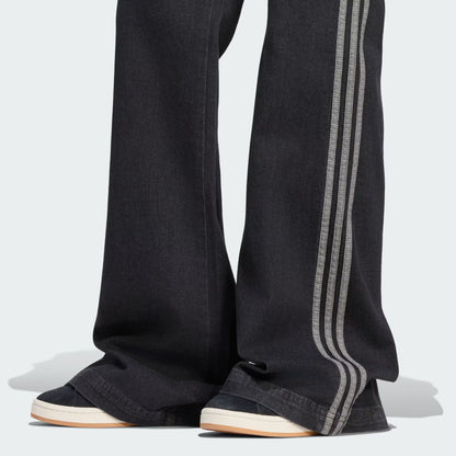 ADIDAS ORIGINALS - SST LOW RISE FLARED LEG DENIM PANT