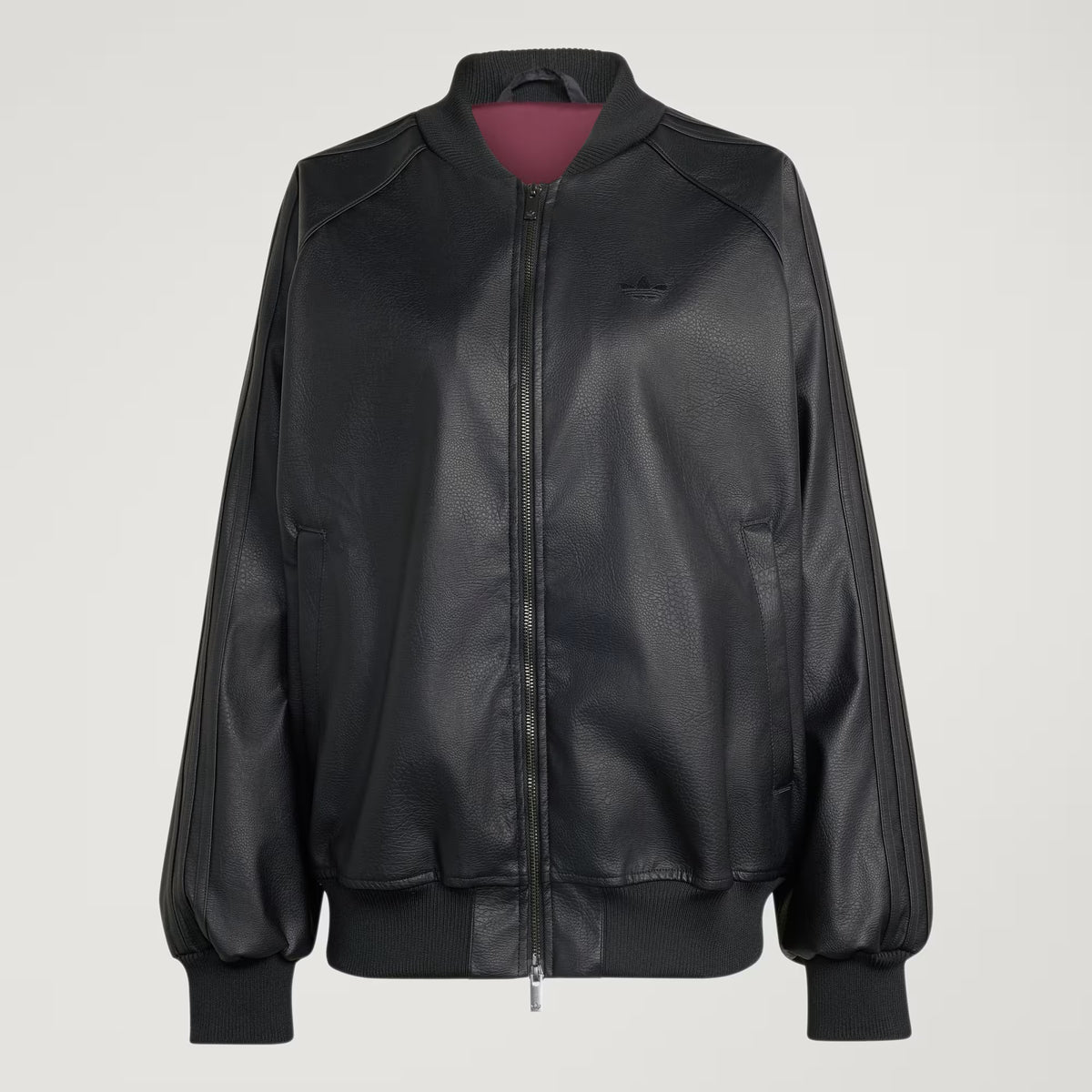 ADIDAS ORIGINALS - PLEATHER SST OVERSIZED TRACK TOP