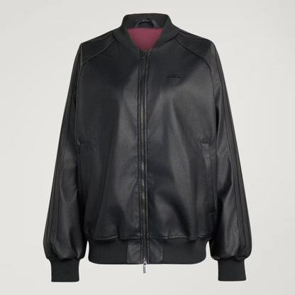 ADIDAS ORIGINALS - PLEATHER SST OVERSIZED TRACK TOP