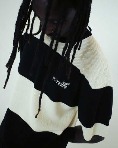 IUTER - HARMONY BAND KNIT OVER TEE