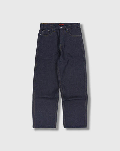 PLEASURES - INDIGO FORMULA BAGGY JEANS