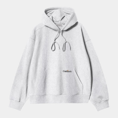 CARHARTT WIP - HOODED LABEL SCRIPT SWEAT