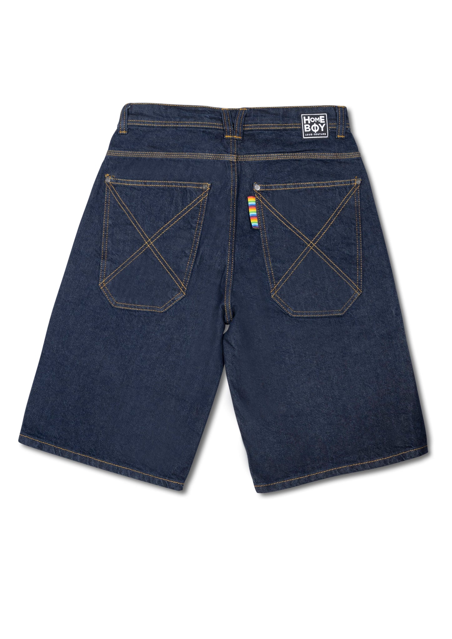HOMEBOY - X-TRA BAGGY DENIM SHORTS