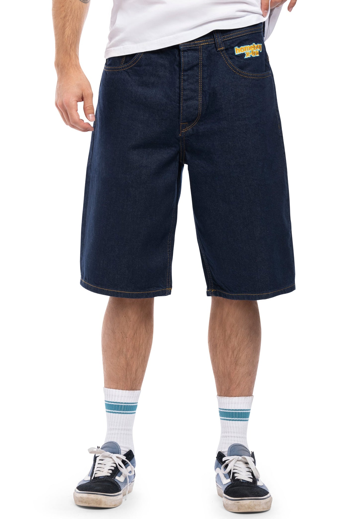 HOMEBOY - X-TRA BAGGY DENIM SHORTS