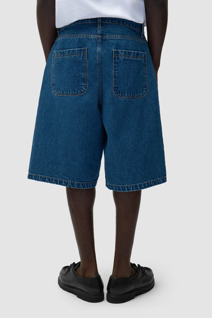 ARTE - ROUND POCKET DENIM SHORTS
