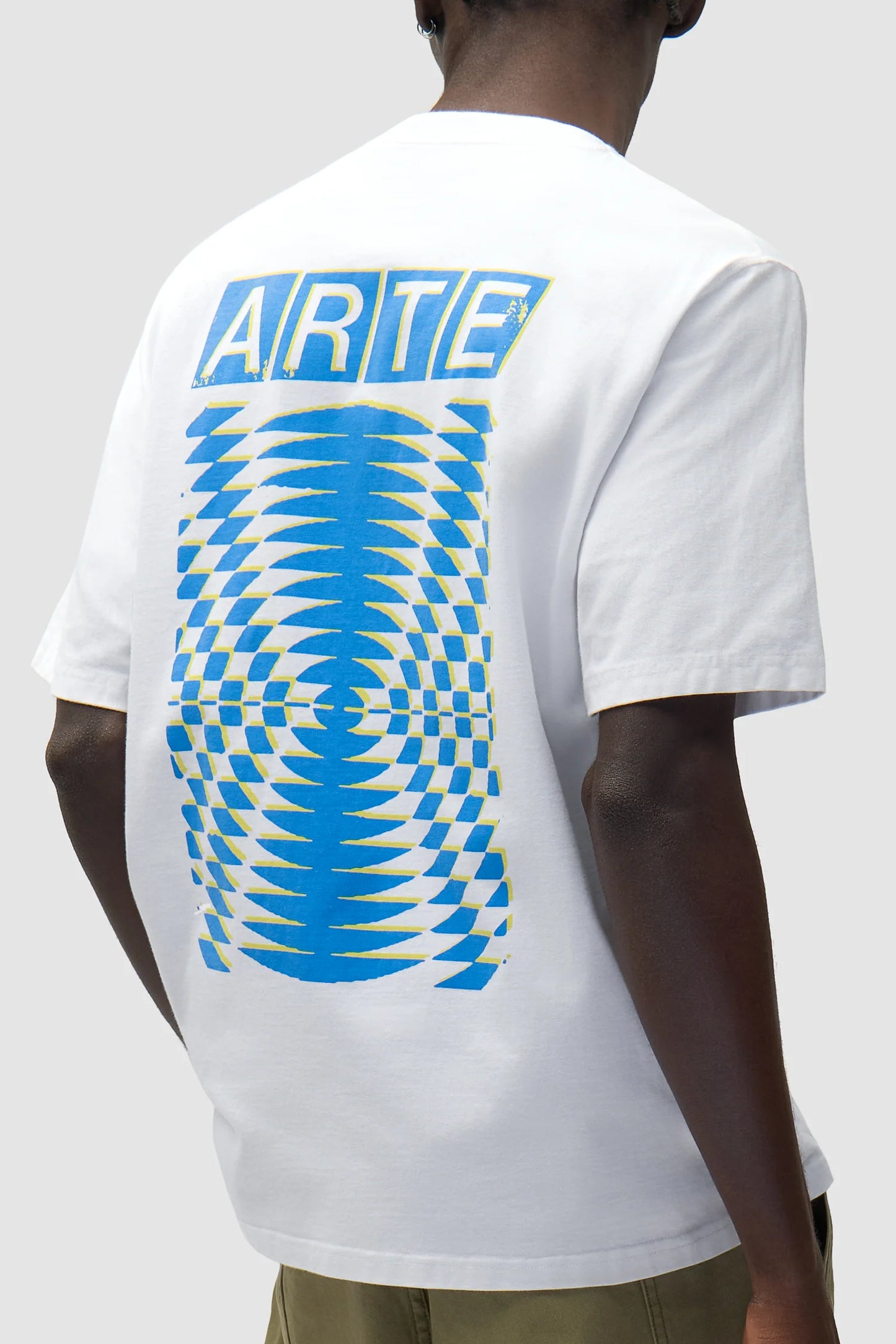 ARTE - ABSTRACT BACK PRINT T-SHIRT