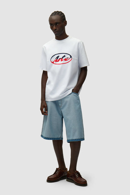 ARTE - CIRCLE LOGO CUT T-SHIRT