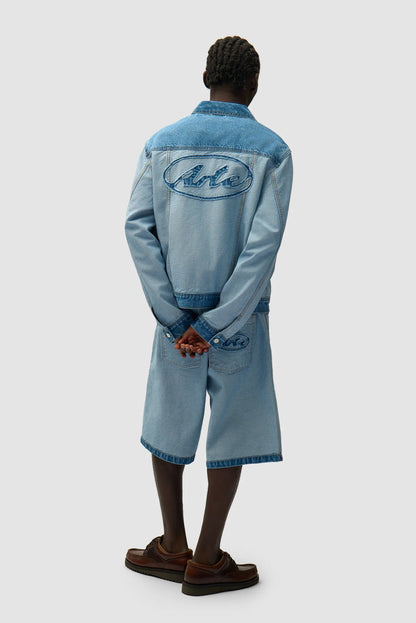 ARTE - DENIM INISIDE/OUT JACKET