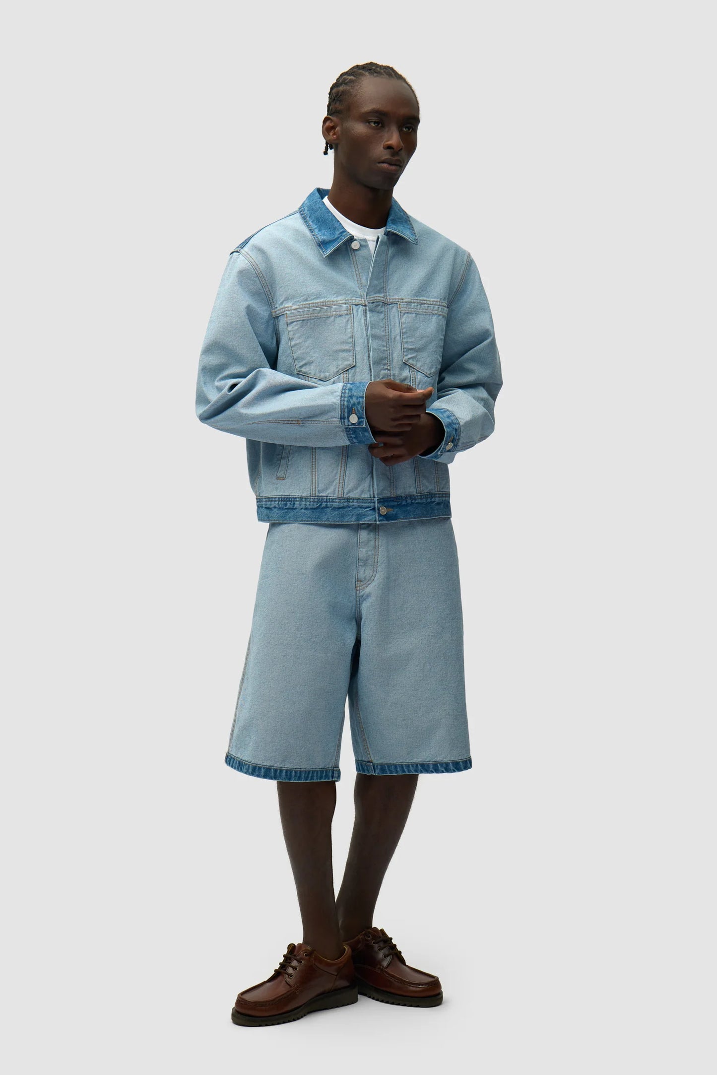 ARTE - DENIM INISIDE/OUT JACKET