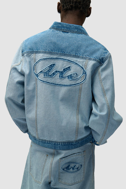 ARTE - DENIM INISIDE/OUT JACKET
