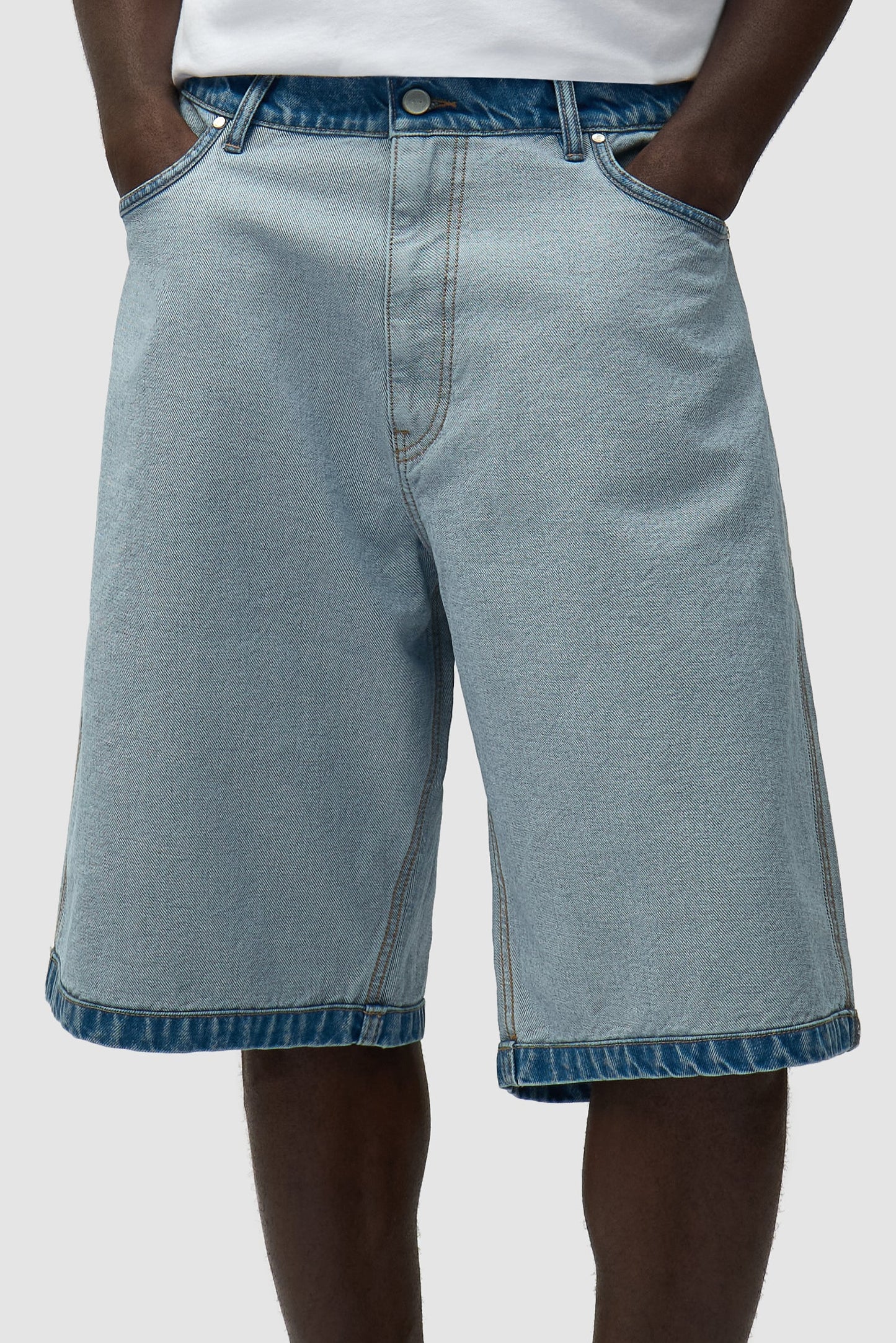 ARTE - DENIM INISIDE/OUT SHORTS