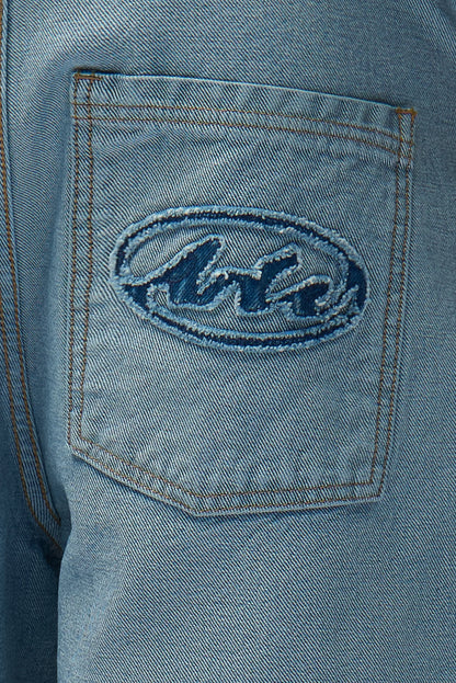 ARTE - DENIM INISIDE/OUT SHORTS