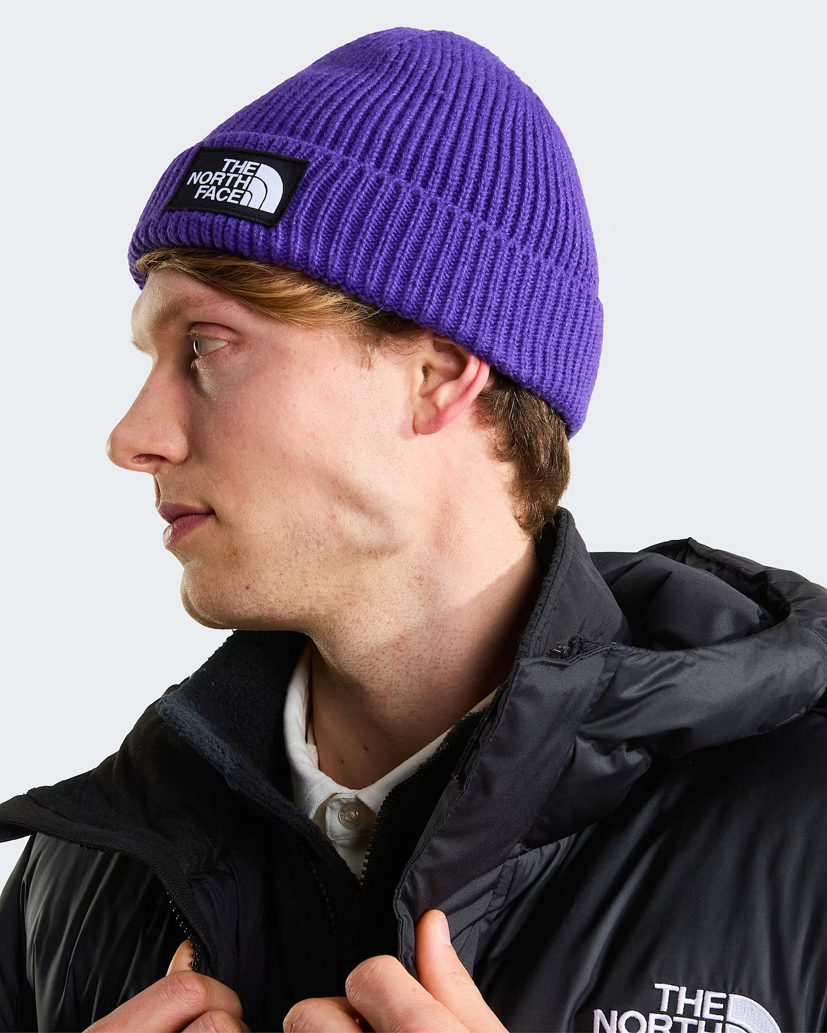 THE NORTH FACE - TNF LOGO BOX CUFFED BEANIE