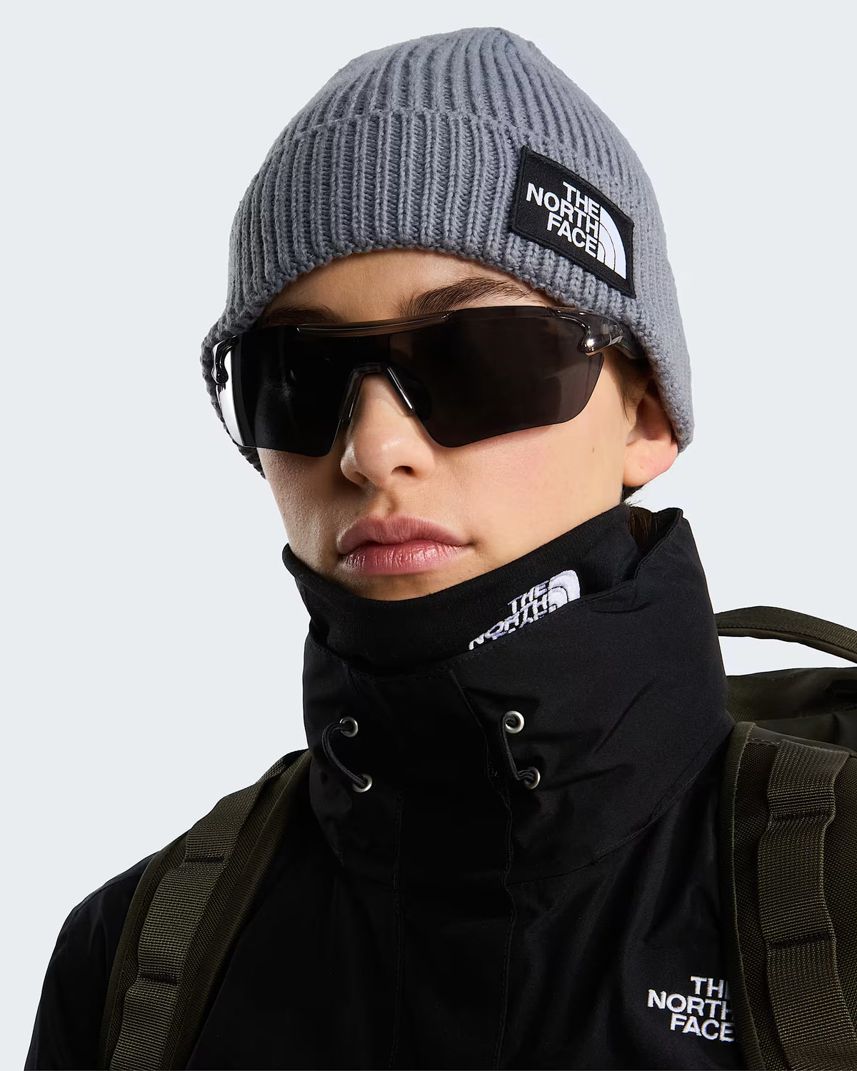 THE NORTH FACE - TNF LOGO BOX CUFFED BEANIE