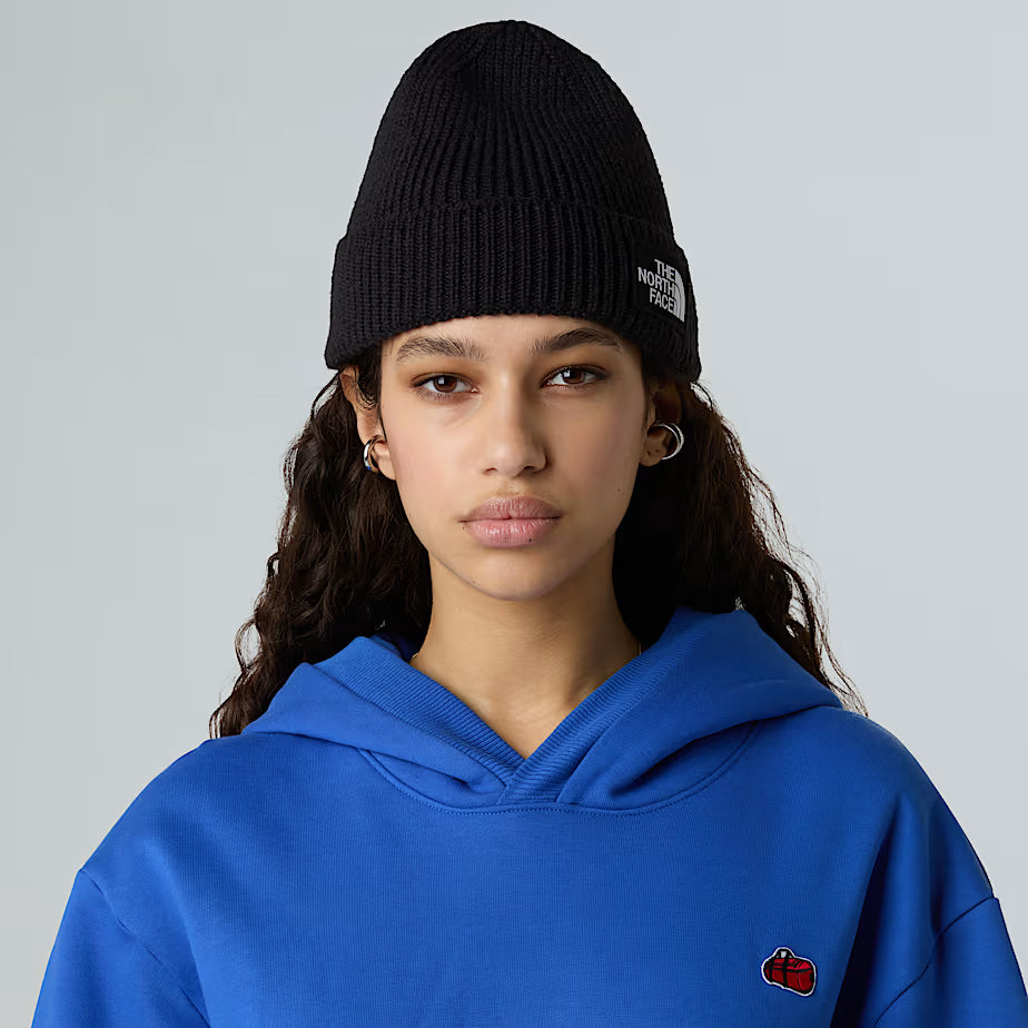 THE NORTH FACE - TNF LOGO BOX CUFFED BEANIE