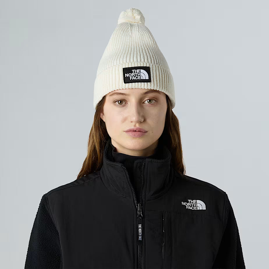 THE NORTH FACE - TNF LOGO BOX POM BEANIE