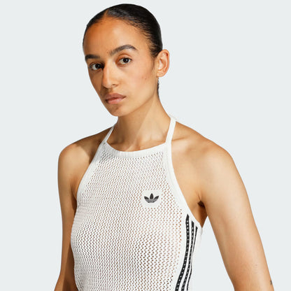 ADIDAS ORIGINALS - KNITTED CROCHET TOP