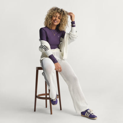 ADIDAS ORIGINALS - KNITTED CROCHET FIREBIRD TRACK PANT