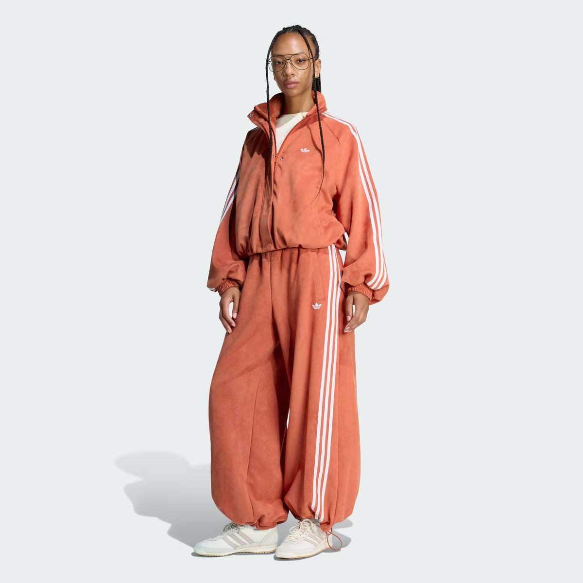 ADIDAS ORIGINALS - ADILENIUM SEASON 6 FAUX SUEDE TRACK TOP