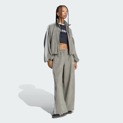 ADIDAS ORIGINALS - FAUX SUEDE TRACK TOP