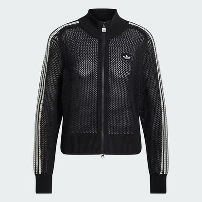 ADIDAS ORIGINALS - KNITTED CROCHET FIREBIRD TRACK TOP