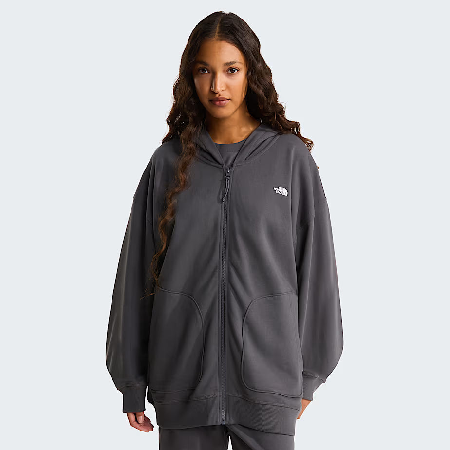 THE NORTH FACE - UNISEX ESSENTIAL OVERSIZE FULL ZIP HOODIE