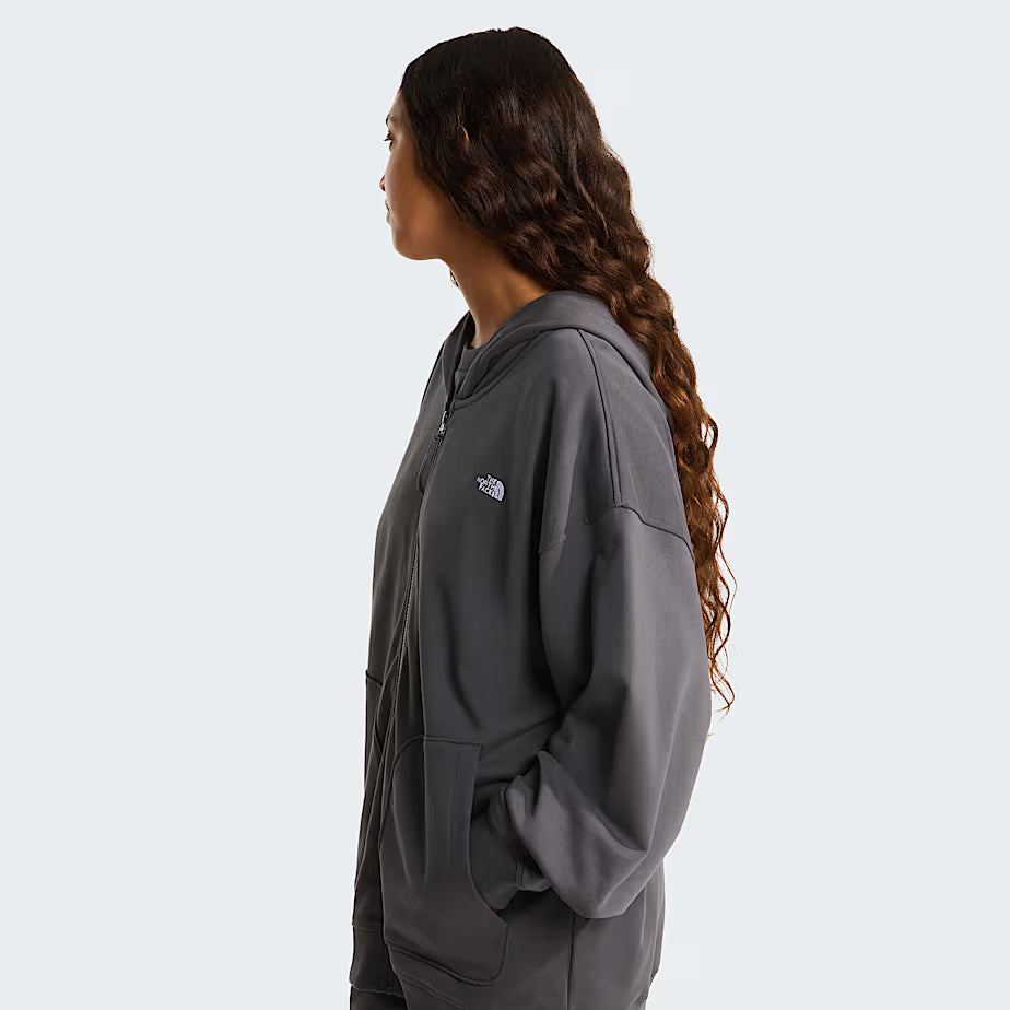 THE NORTH FACE - UNISEX ESSENTIAL OVERSIZE FULL ZIP HOODIE