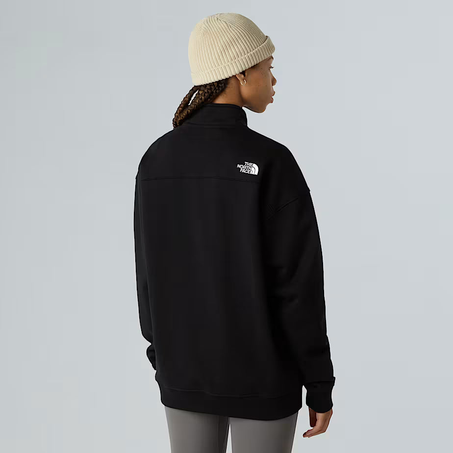 THE NORTH FACE - OVERSIZE 1/4 ZIP CREW