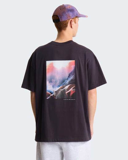 THE NORTH FACE - TNF RED BOX GRAPHIC TEE