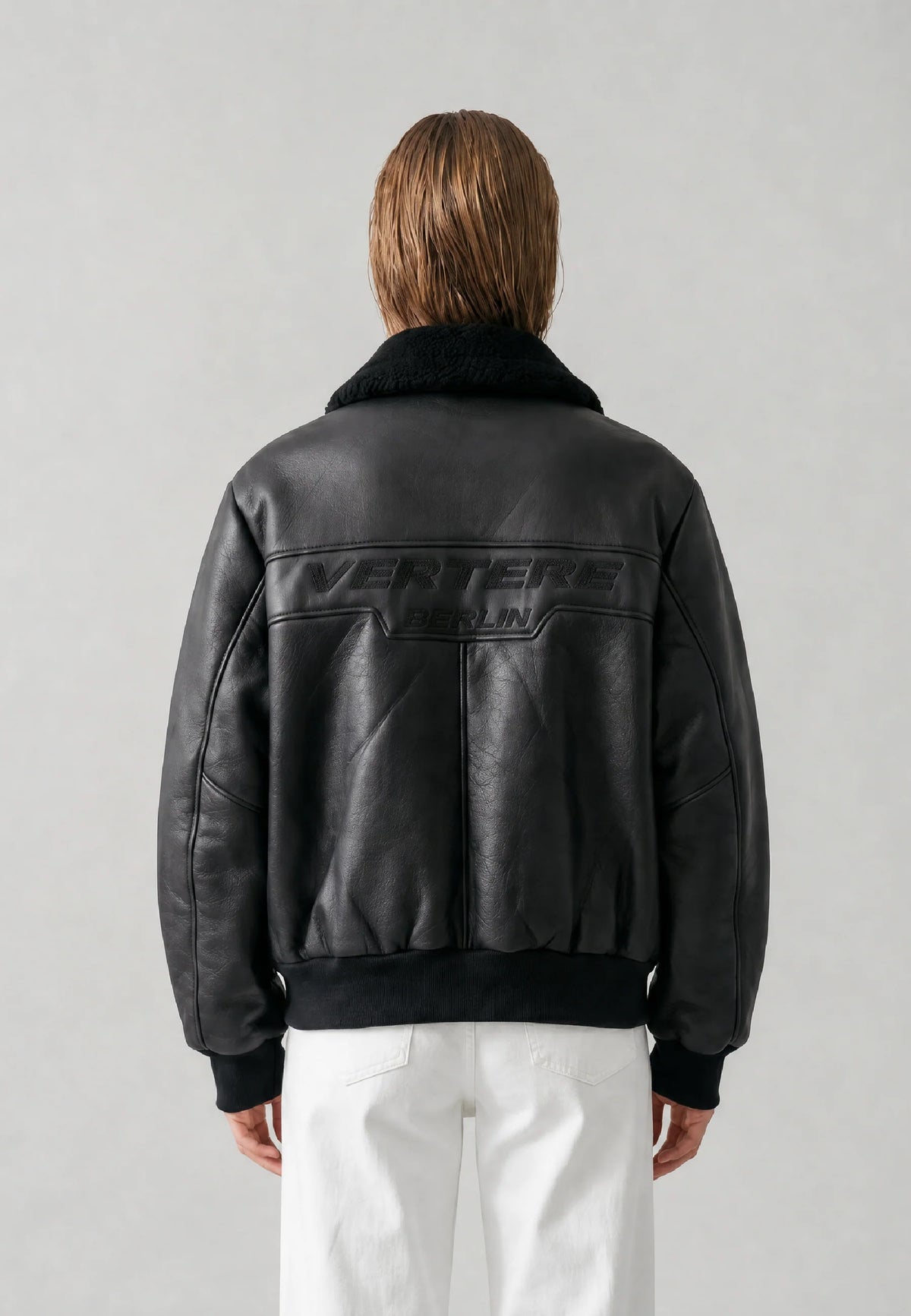 VERTERE - SECTOR FAUX LEATHER JACKET