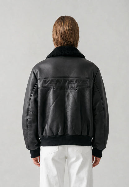 VERTERE - SECTOR FAUX LEATHER JACKET