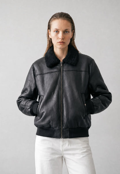 VERTERE - SECTOR FAUX LEATHER JACKET