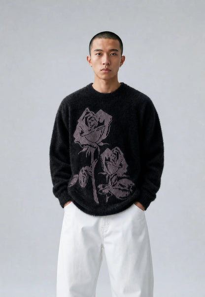 VERTERE - MORPH ROSE KNIT SWEATER