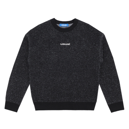 USUAL - U LOGO SWEATER