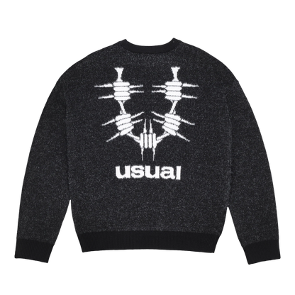 USUAL - U LOGO SWEATER