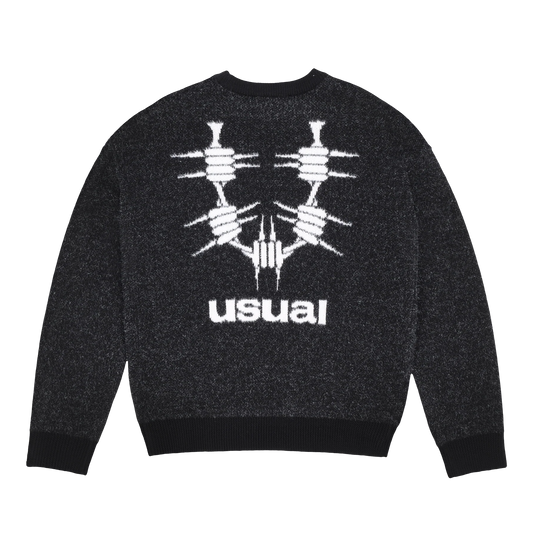 USUAL - U LOGO SWEATER