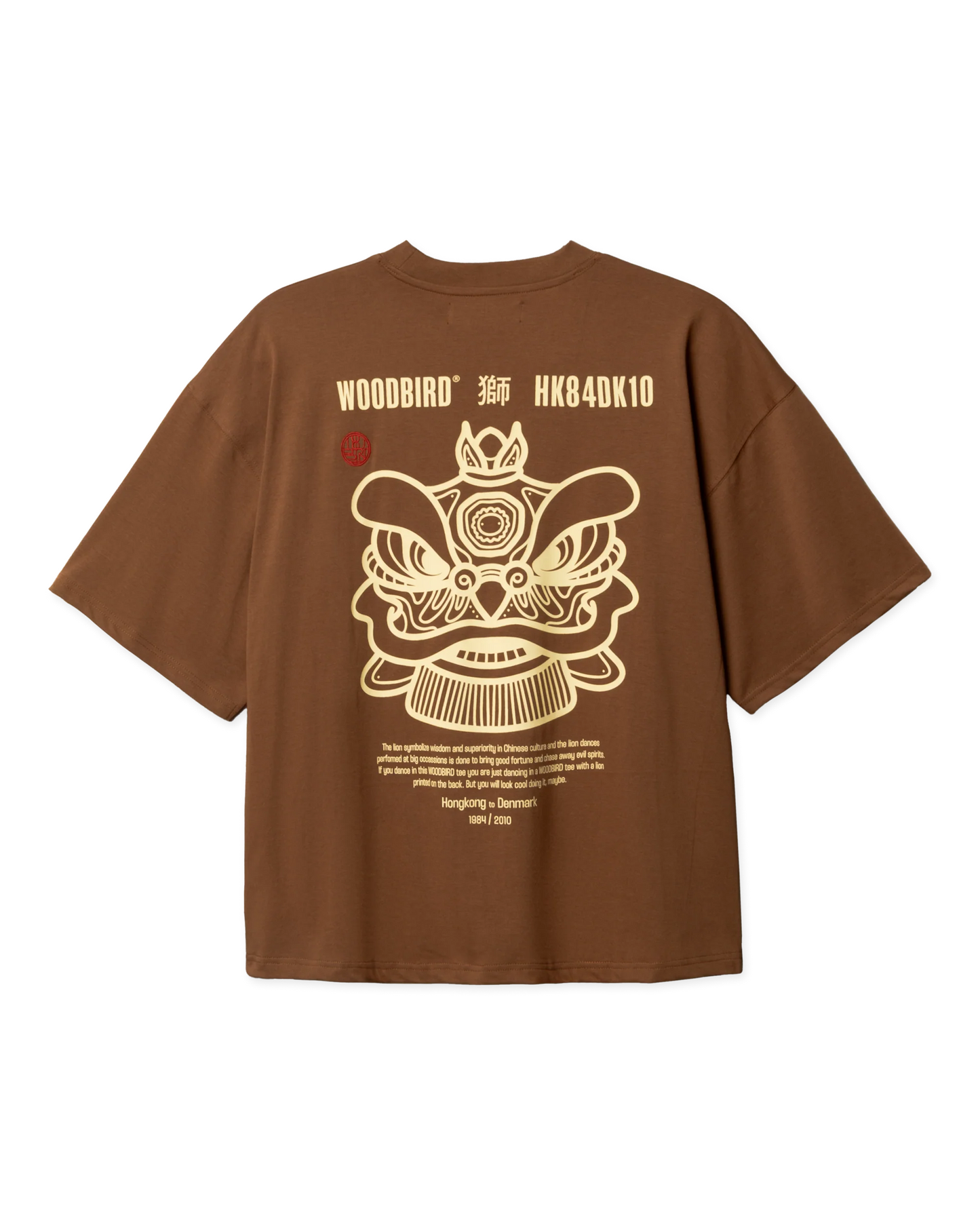 WOODBIRD - WBBAINE LION TEE
