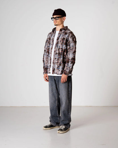 WOODBIRD - WBJONG RIPPED SHIRT